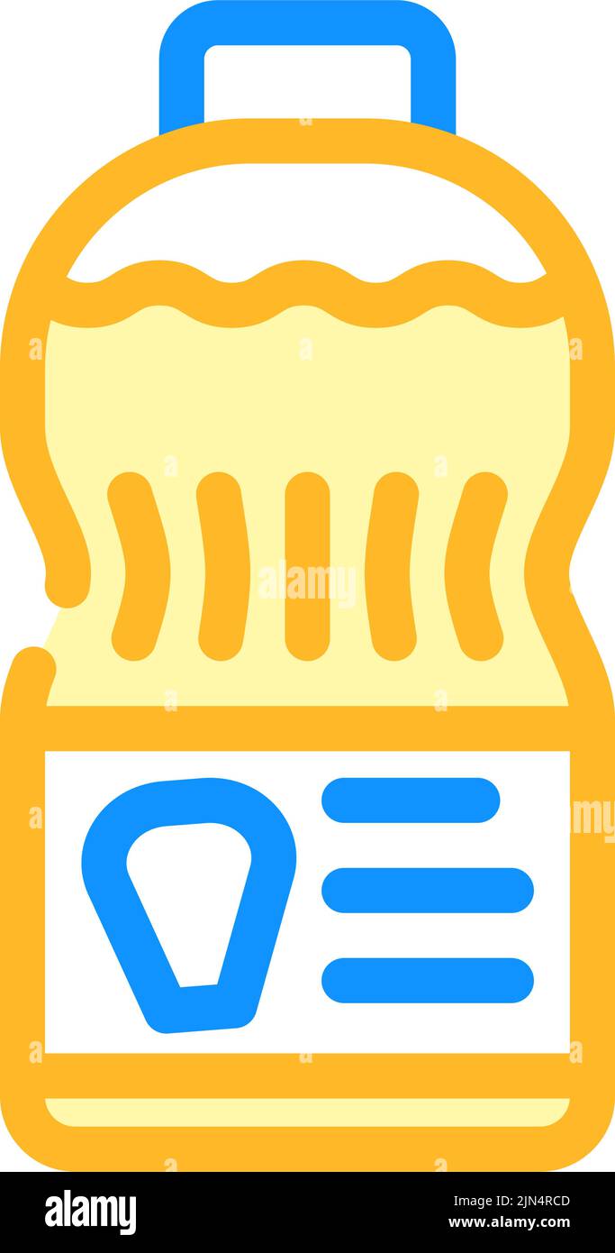 corn oil color icon vector illustration Stock Vector Image & Art Alamy