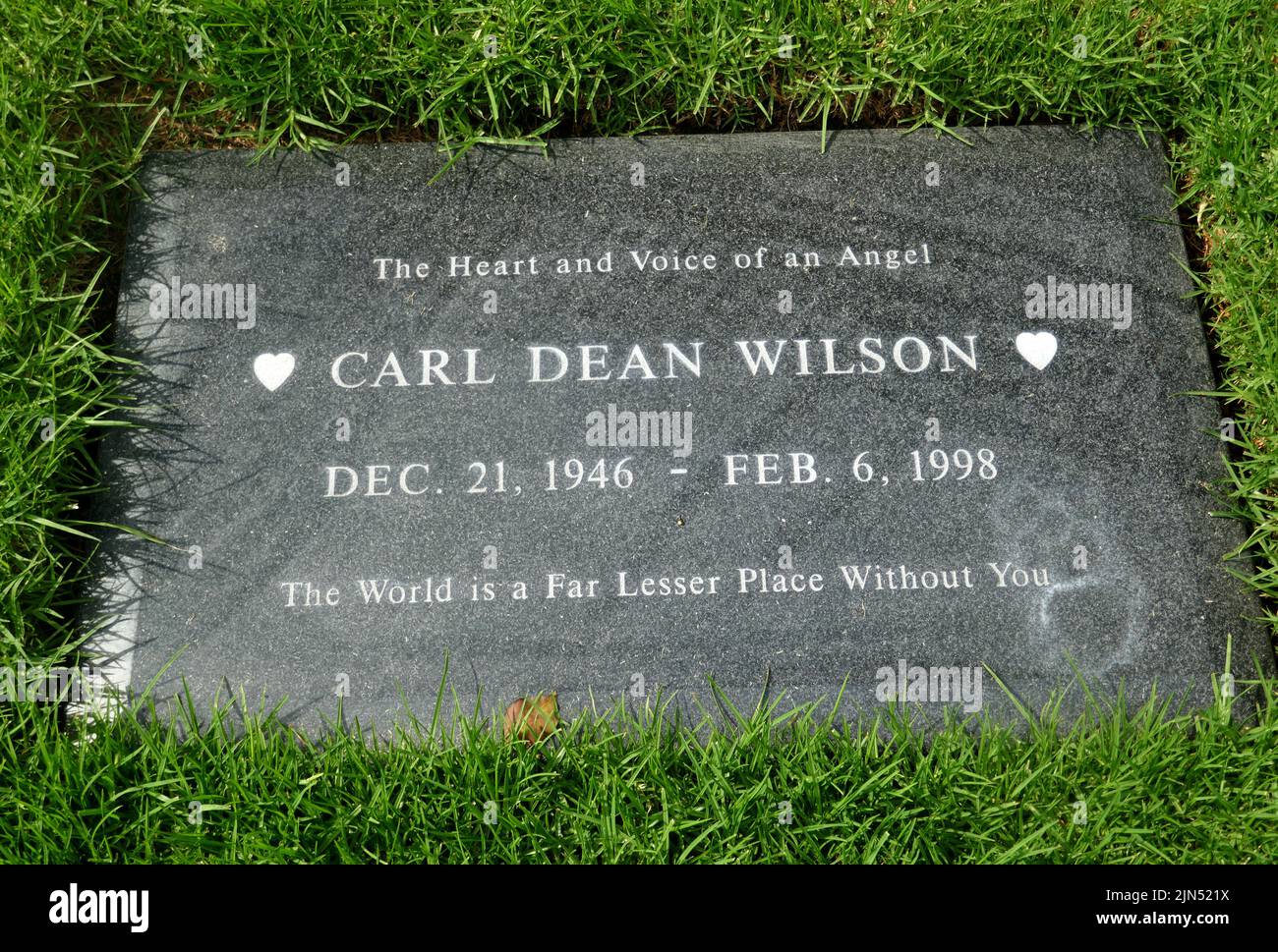 Carl wilsons grave hi-res stock photography and images - Alamy