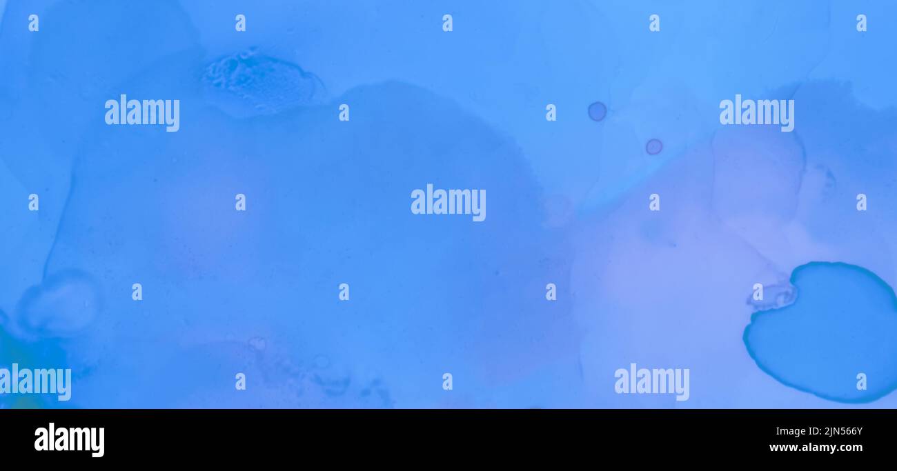 Pastel Fluid Splash. Blue Watercolour Wallpaper Stock Photo - Alamy