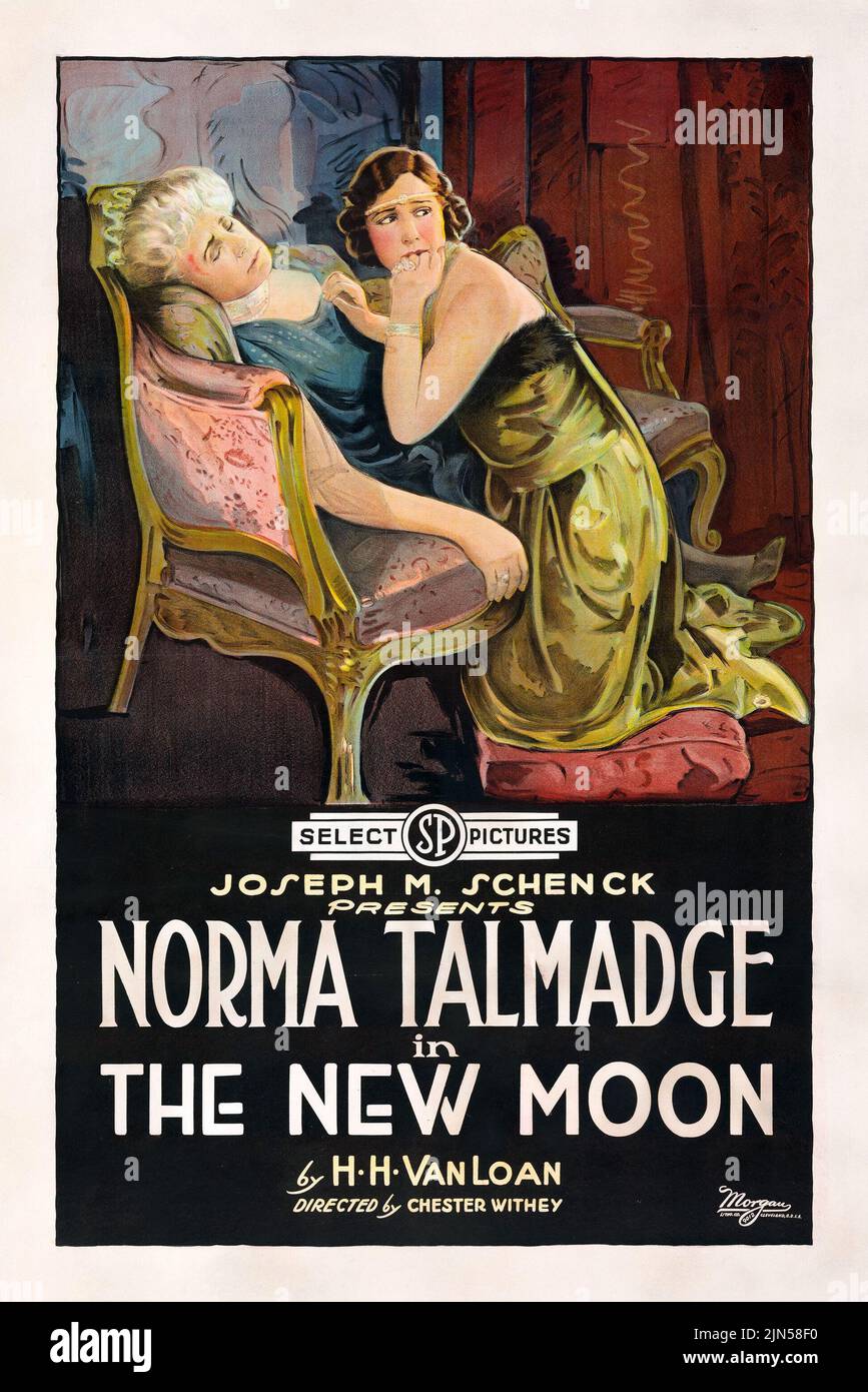 Norma Talmadge - The New Moon (Select Pictures Corporation, 1919) Stock Photo