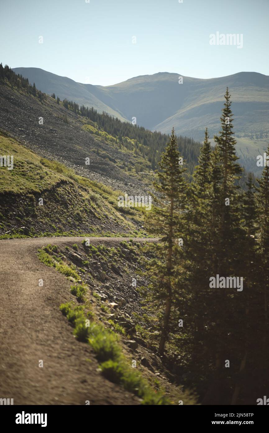 Vertical shot narrow road hi-res stock photography and images - Alamy