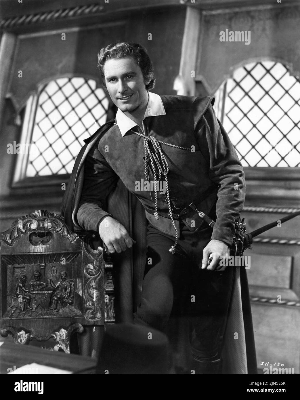 ERROL FLYNN Portrait as Captain Geoffrey Thorpe in THE SEA HAWK 1940 director MICHAEL CURTIZ music Erich Wolfgang Korngold Warner Bros. Stock Photo