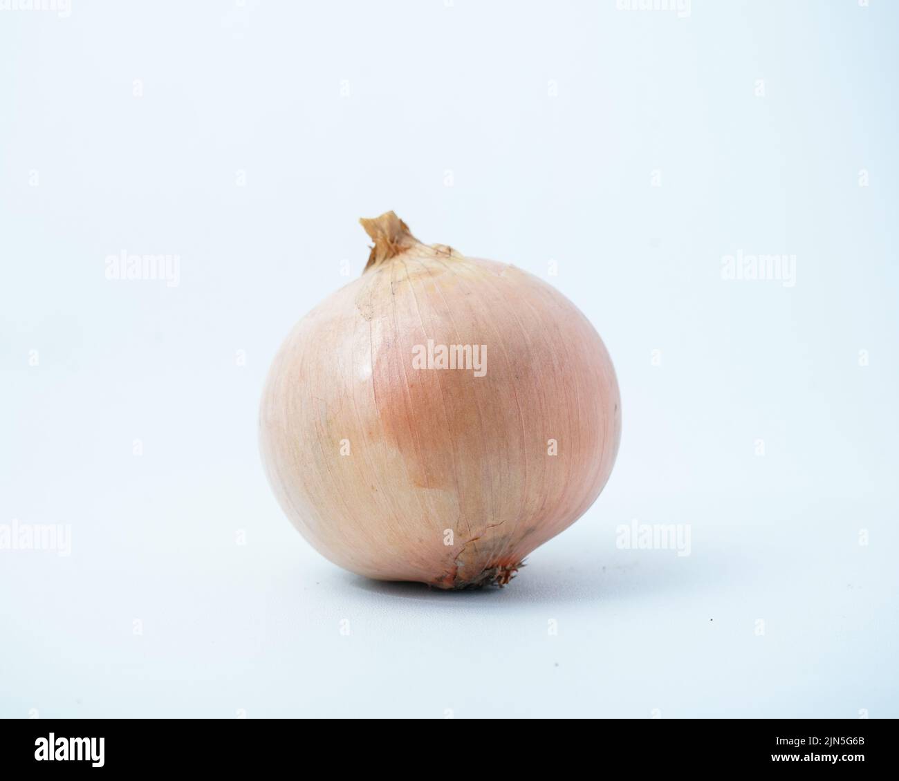Onions isolated on white background Stock Photo