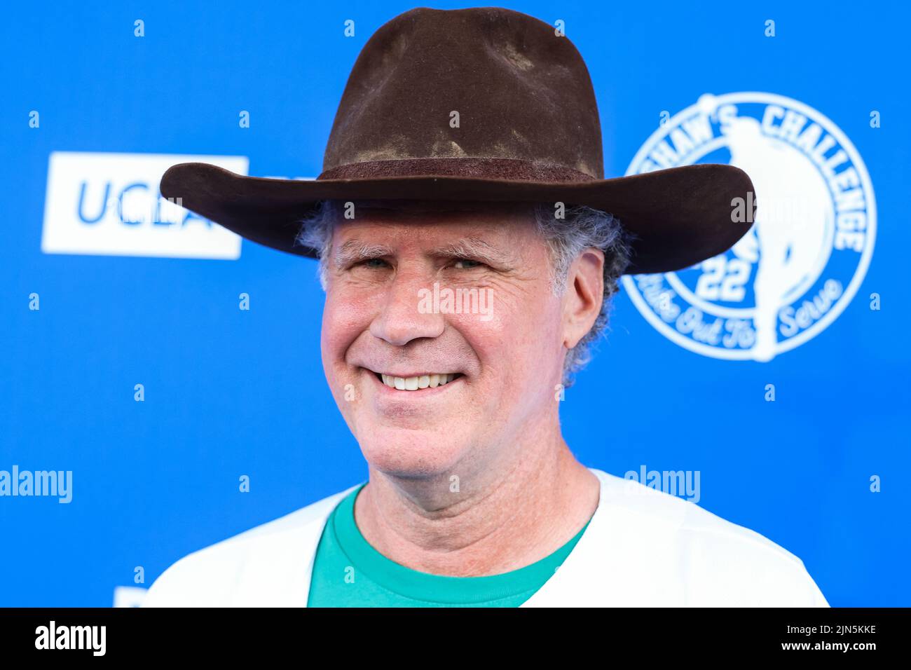 Los Angeles, United States. 08th Aug, 2022. ELYSIAN PARK, LOS ANGELES, CALIFORNIA, USA - AUGUST 08: American actor Will Ferrell arrives at Kershaw's Challenge Ping Pong 4 Purpose 2022 held at Dodger Stadium on August 8, 2022 in Elysian Park, Los Angeles, California, United States. (Photo by Xavier Collin/Image Press Agency) Credit: Image Press Agency/Alamy Live News Stock Photo