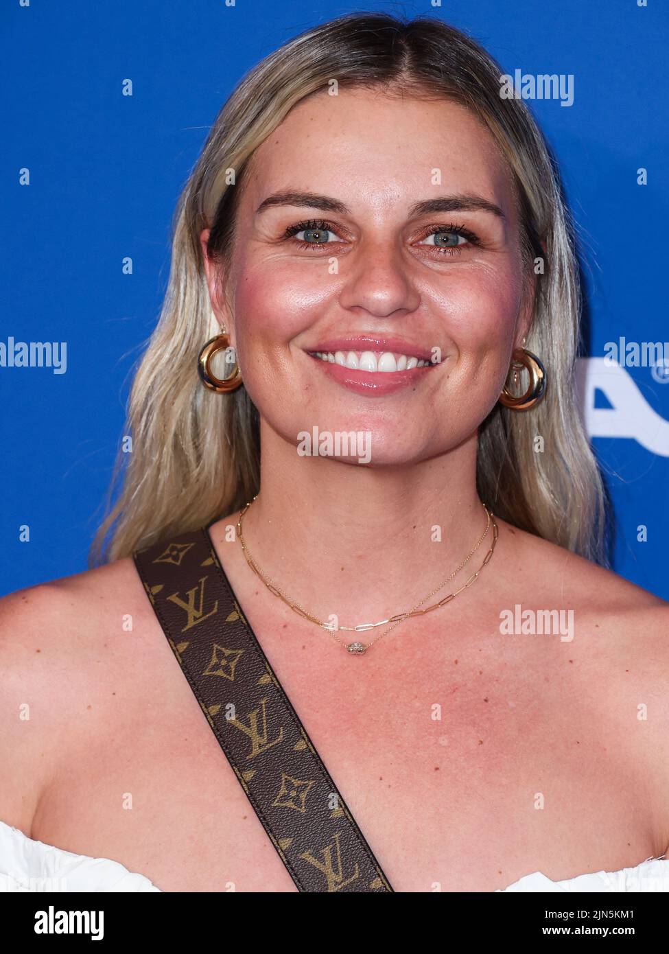 Los Angeles, United States. 08th Aug, 2022. ELYSIAN PARK, LOS ANGELES, CALIFORNIA, USA - AUGUST 08: Tanya Rad arrives at Kershaw's Challenge Ping Pong 4 Purpose 2022 held at Dodger Stadium on August 8, 2022 in Elysian Park, Los Angeles, California, United States. (Photo by Xavier Collin/Image Press Agency) Credit: Image Press Agency/Alamy Live News Stock Photo