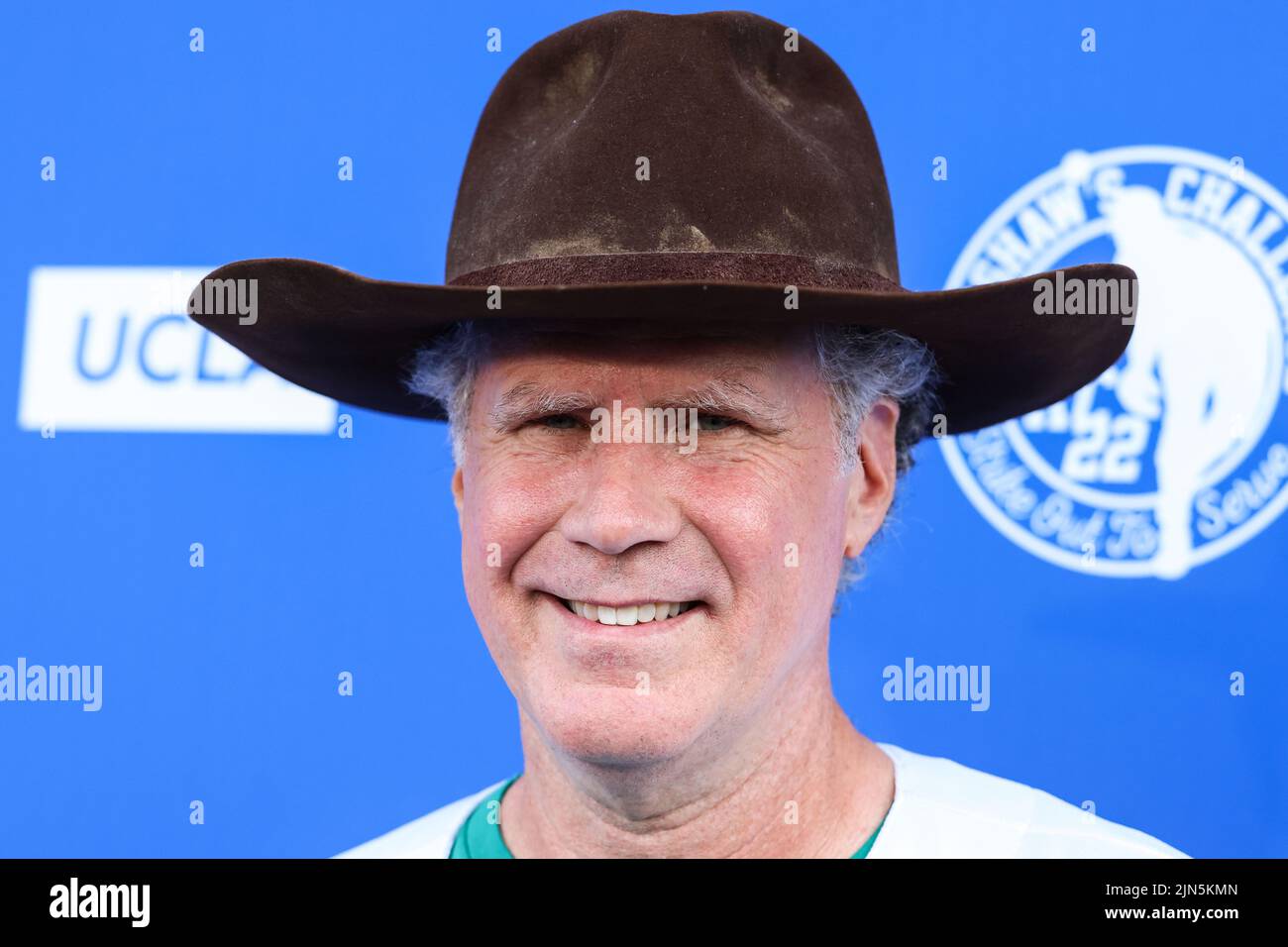 Los Angeles, United States. 08th Aug, 2022. ELYSIAN PARK, LOS ANGELES, CALIFORNIA, USA - AUGUST 08: American actor Will Ferrell arrives at Kershaw's Challenge Ping Pong 4 Purpose 2022 held at Dodger Stadium on August 8, 2022 in Elysian Park, Los Angeles, California, United States. (Photo by Xavier Collin/Image Press Agency) Credit: Image Press Agency/Alamy Live News Stock Photo