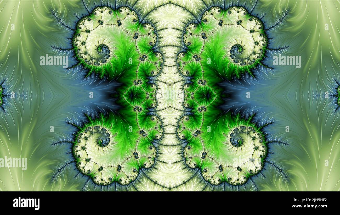 Abstract Computer generated Fractal design. A fractal is a never-ending ...
