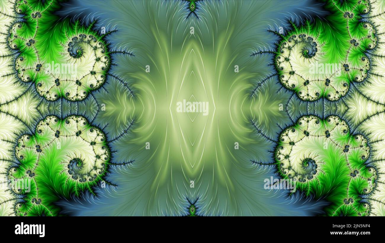 Abstract Computer generated Fractal design. A fractal is a never-ending ...