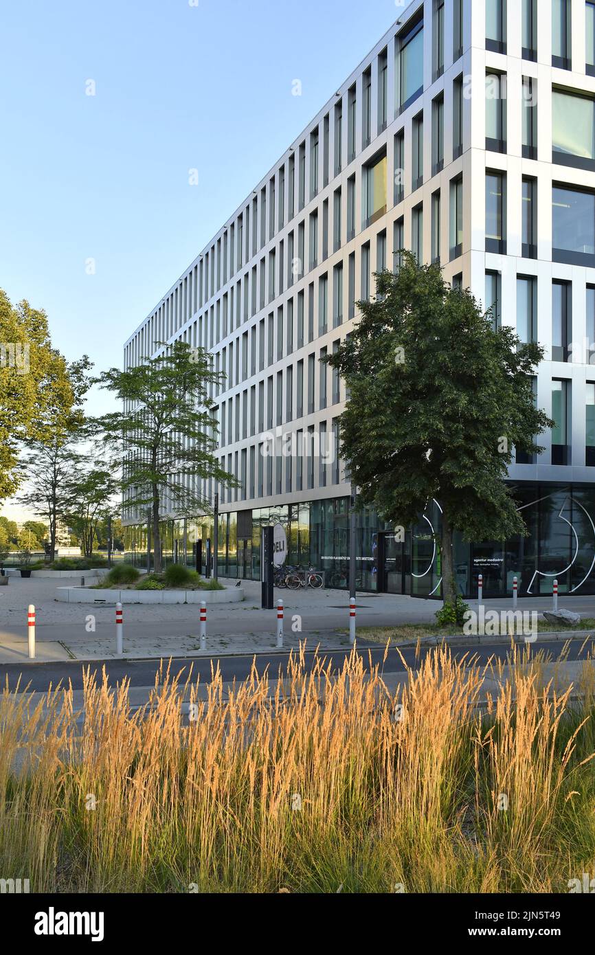 Modern office building in Leopoldstadt Vienna Austria Stock Photo