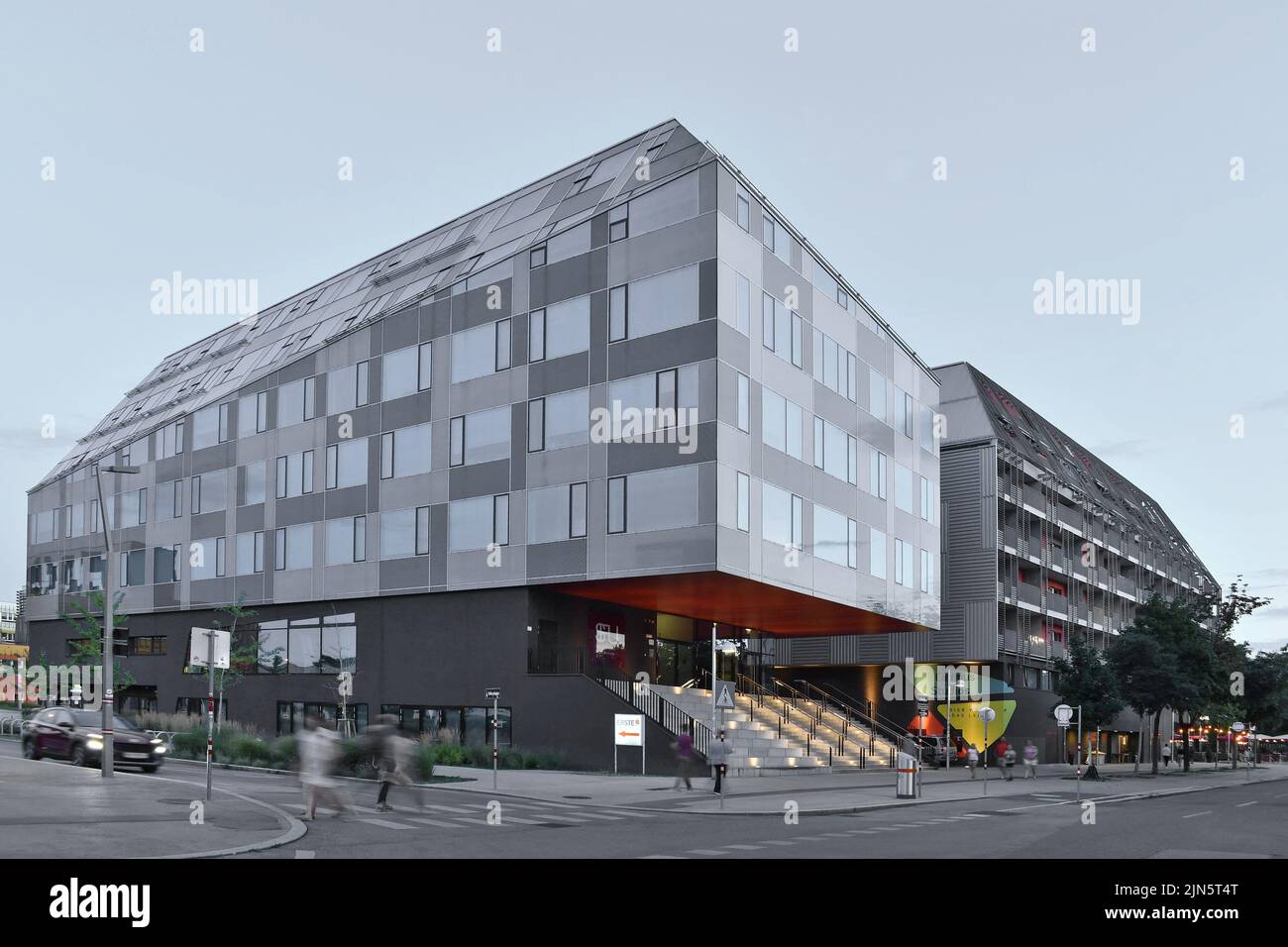 Sigmund Freud University, modern building exterior located in