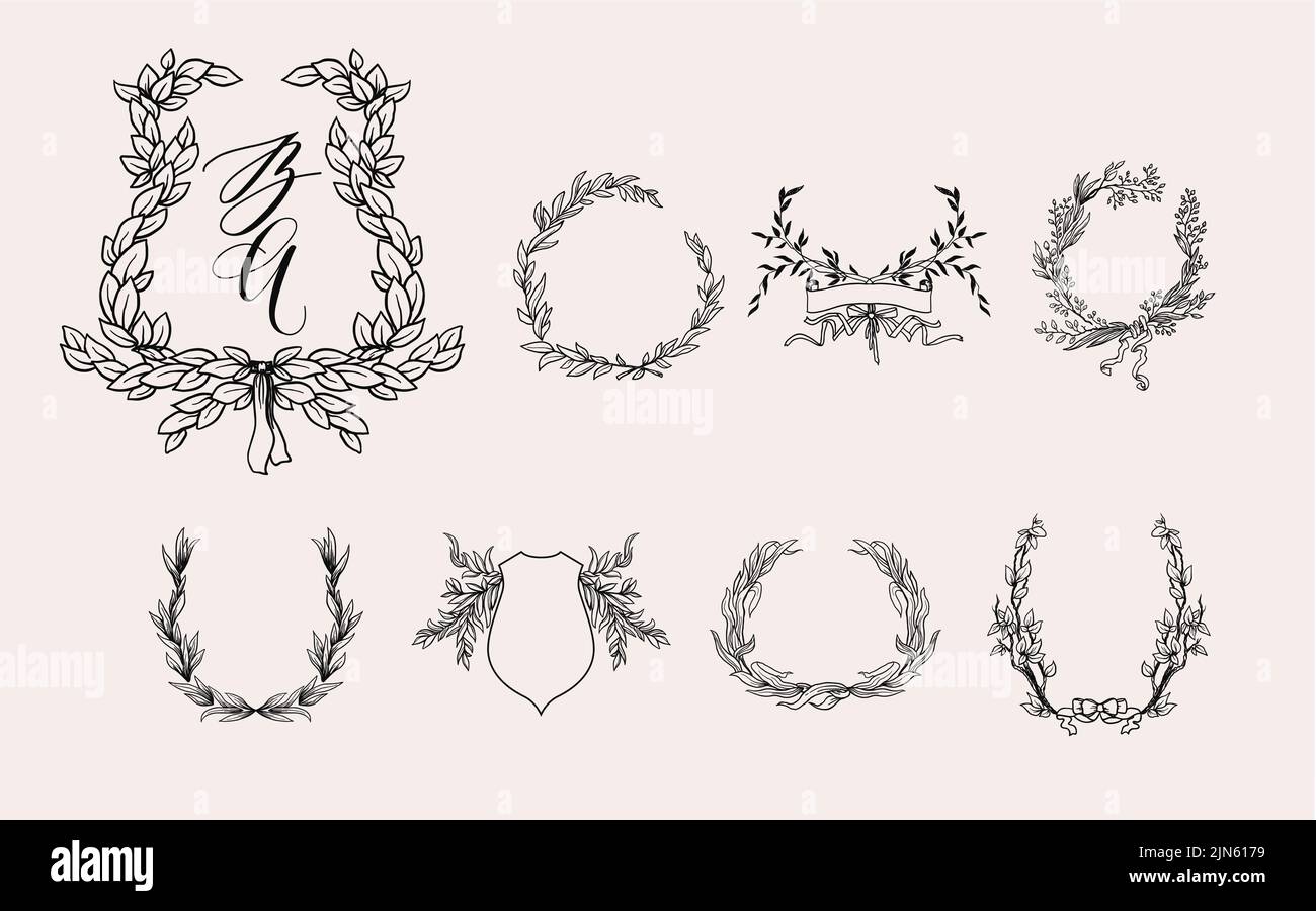 Holiday graphic floral Stock Vector