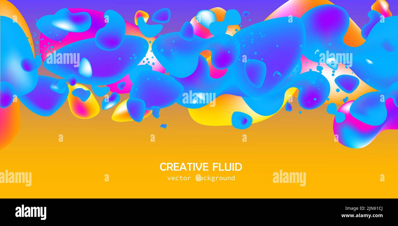 Multicoloured banner abstract elements Stock Vector Images - Alamy