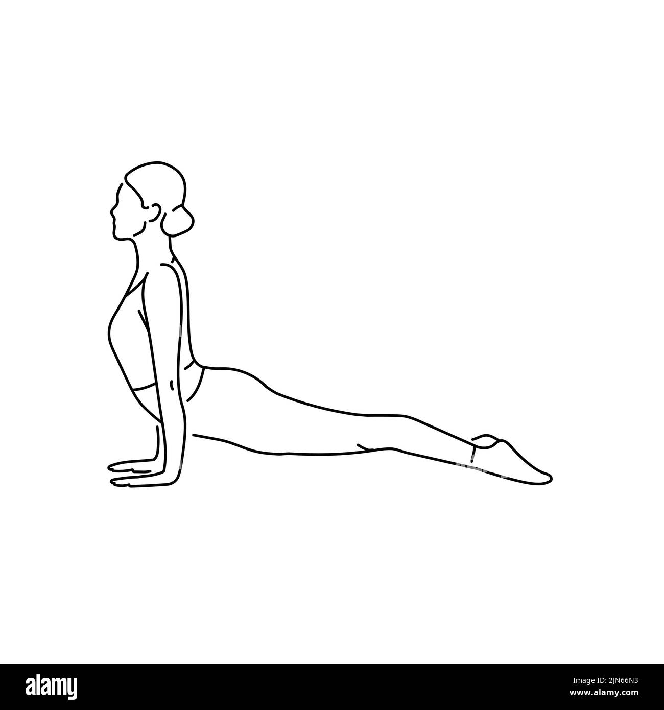Upward dog facing Black and White Stock Photos & Images - Alamy