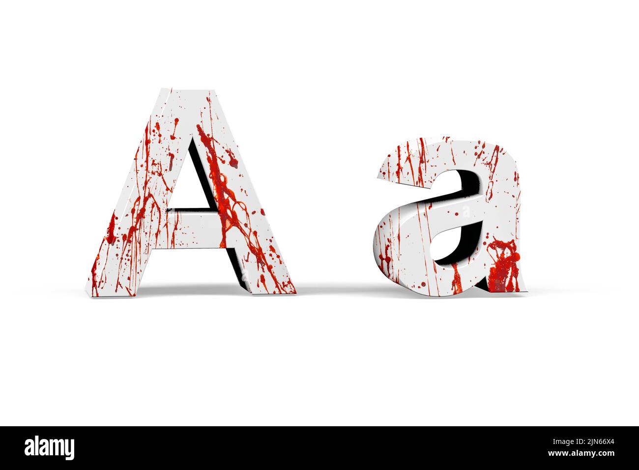 Bloody letter hi-res stock photography and images - Alamy