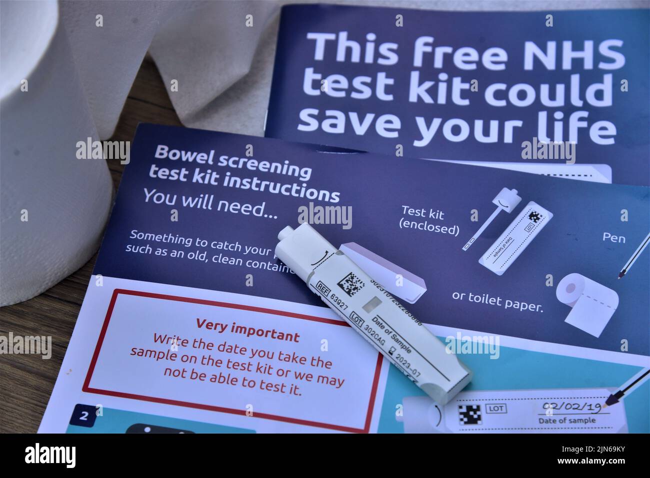 Bowel cancer is one of the most common cancers in Wales. Pictures show