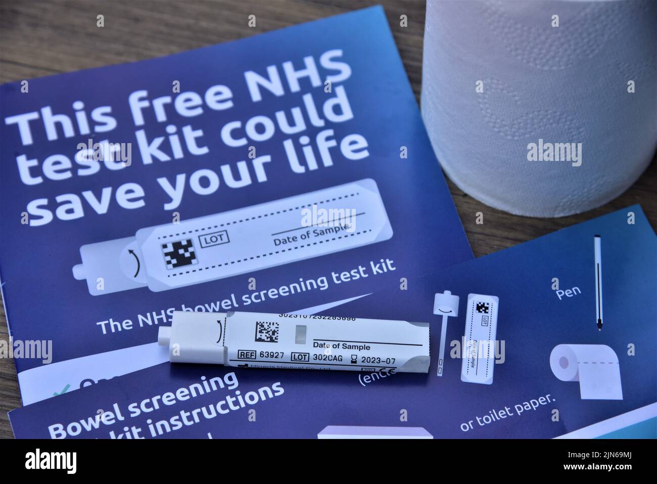 Bowel cancer is one of the most common cancers in Wales. Pictures show