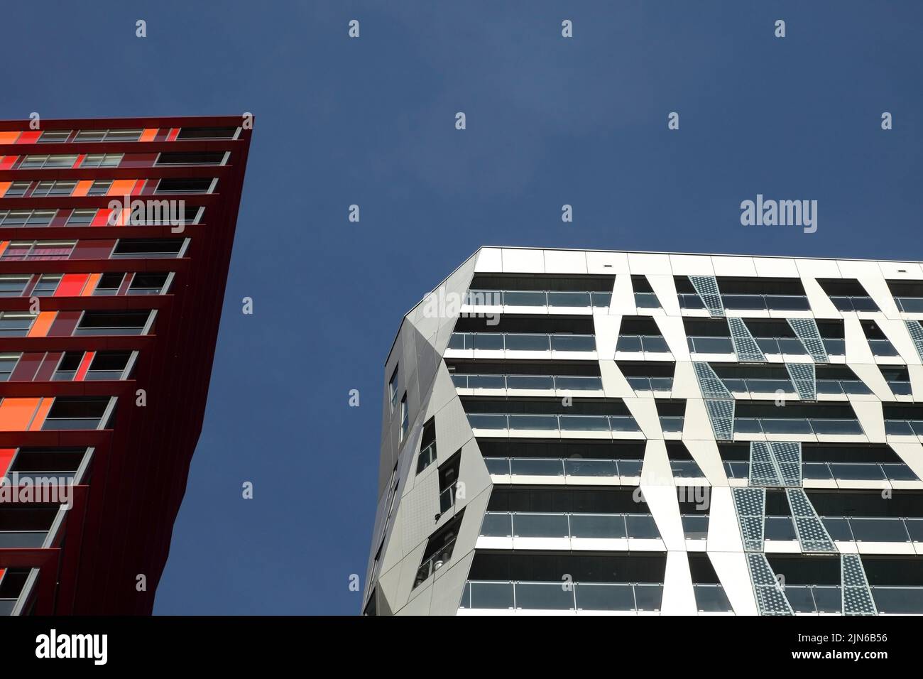 Calypso apartment building designed by Will Alsop, Rotterdam, Netherlands Stock Photo Alamy