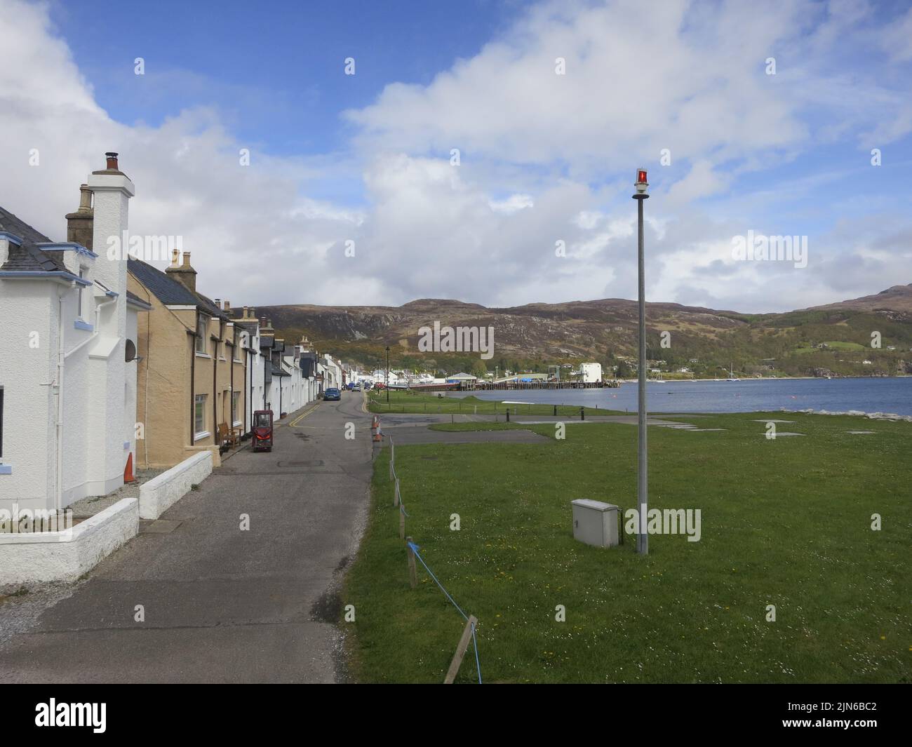 The Cape Wrath trail. Scottish Highlands. West coast of Scotland. UK