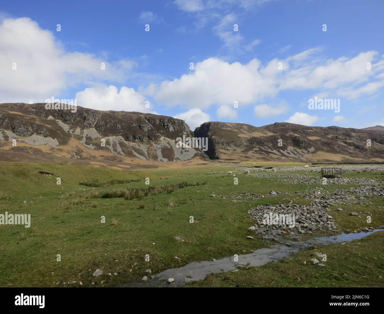 The Cape Wrath trail. Scottish Highlands. West coast of Scotland. UK Stock Photo Alamy