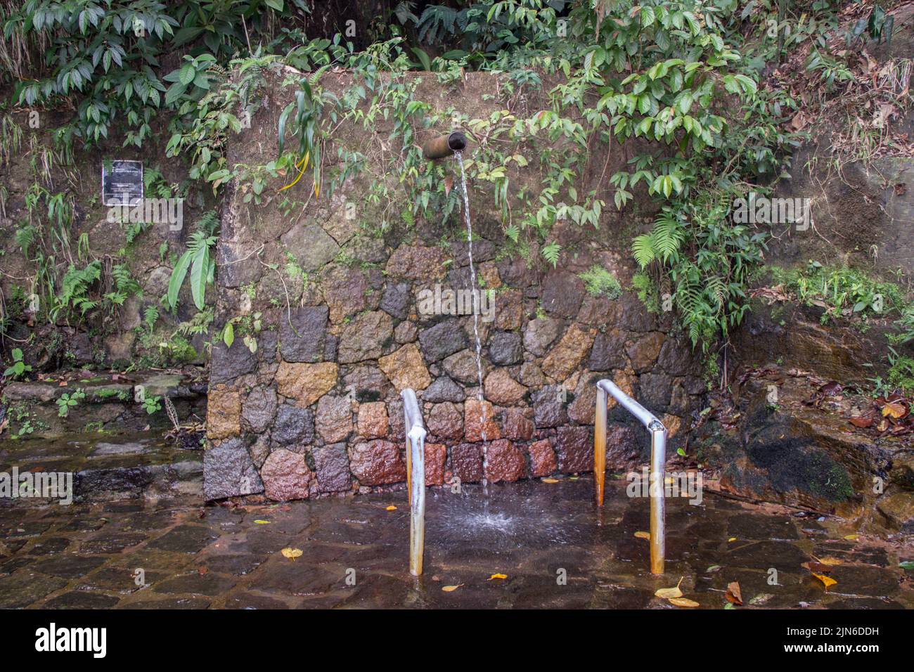 water source in rio de janeiro Stock Photo - Alamy
