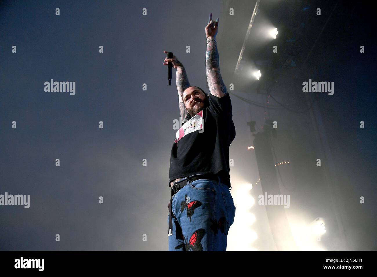Post Malone performs during the 2022 Outside Lands Music and Arts