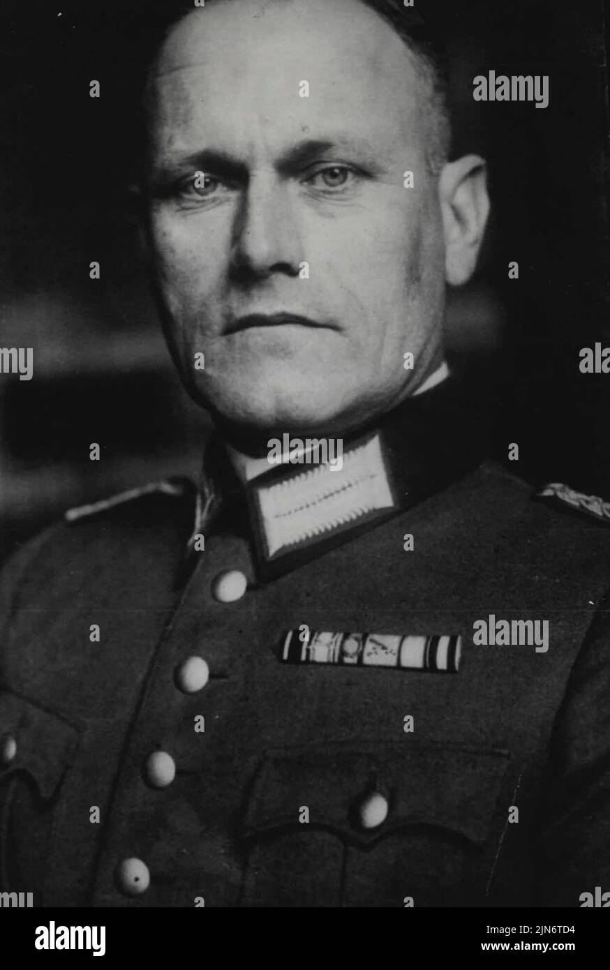 New German Ambassador To Tokio - A portrait of Major General E. Ott, appointed new German Ambassador in Tokio.Major General E. Ott has been appointed new German Ambassador to Tokio, where he has acted as military attach. May 16, 1938. (Photo by Associated Press Photo). Stock Photo