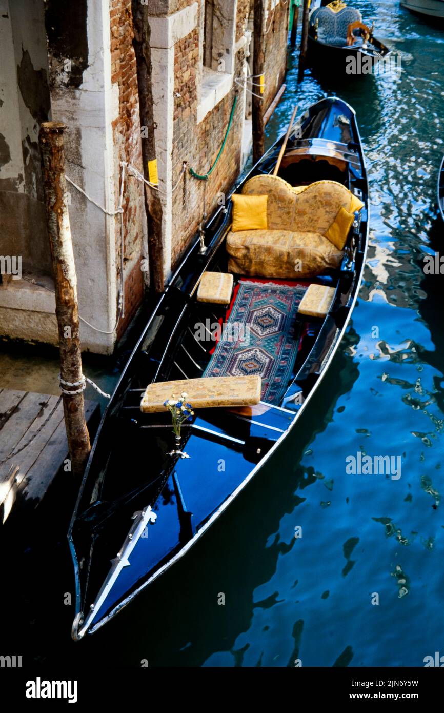 Venice Grand Canal gondolas Stock Photo