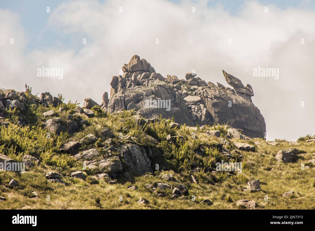hermes wing peak - itatiaia... Stock Photo