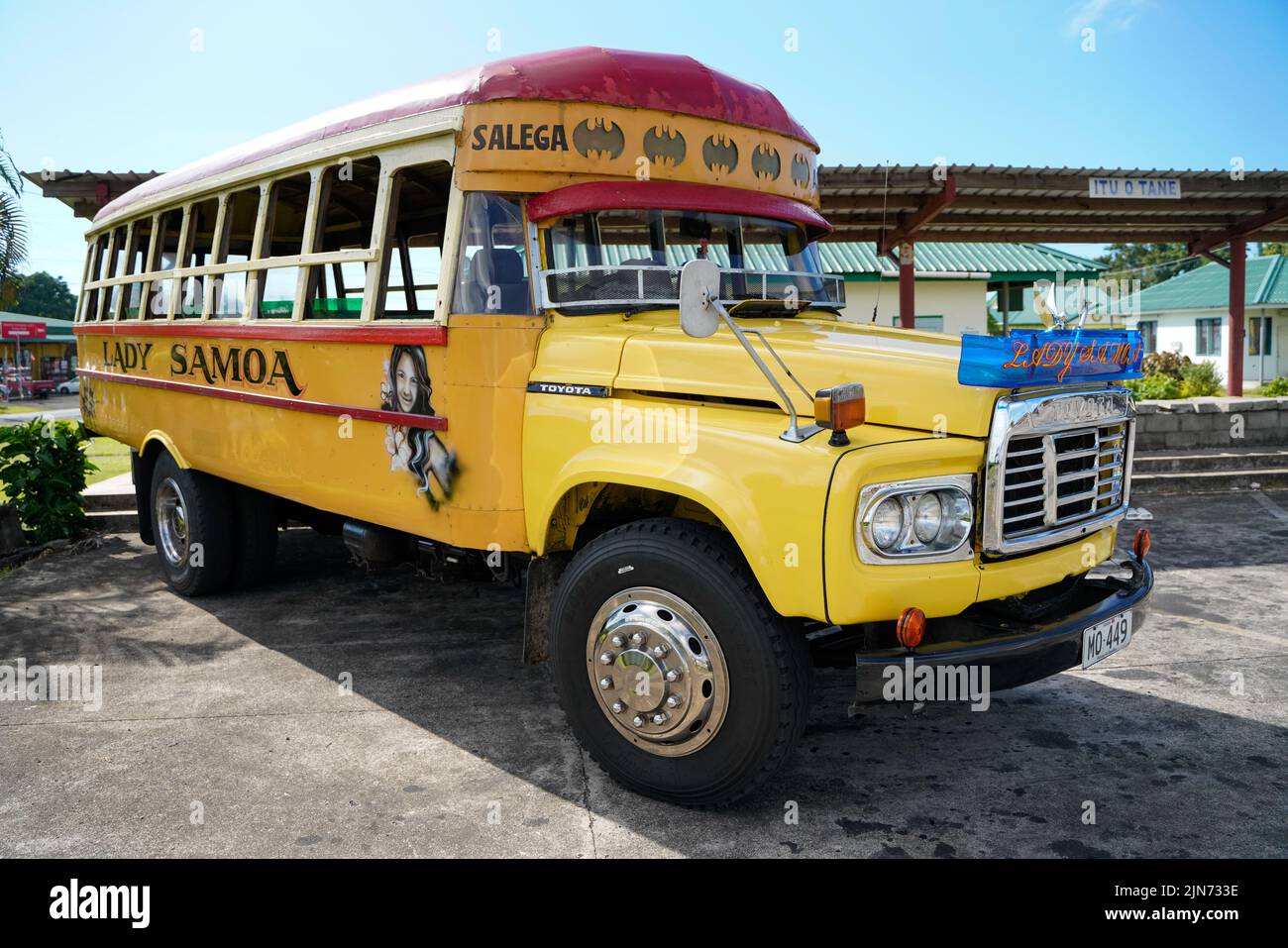 Samoan bus hi-res stock photography and images - Alamy