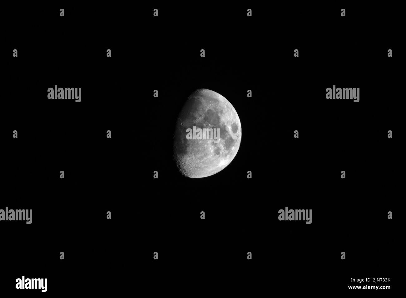 Half moon Black and White Stock Photos & Images - Alamy