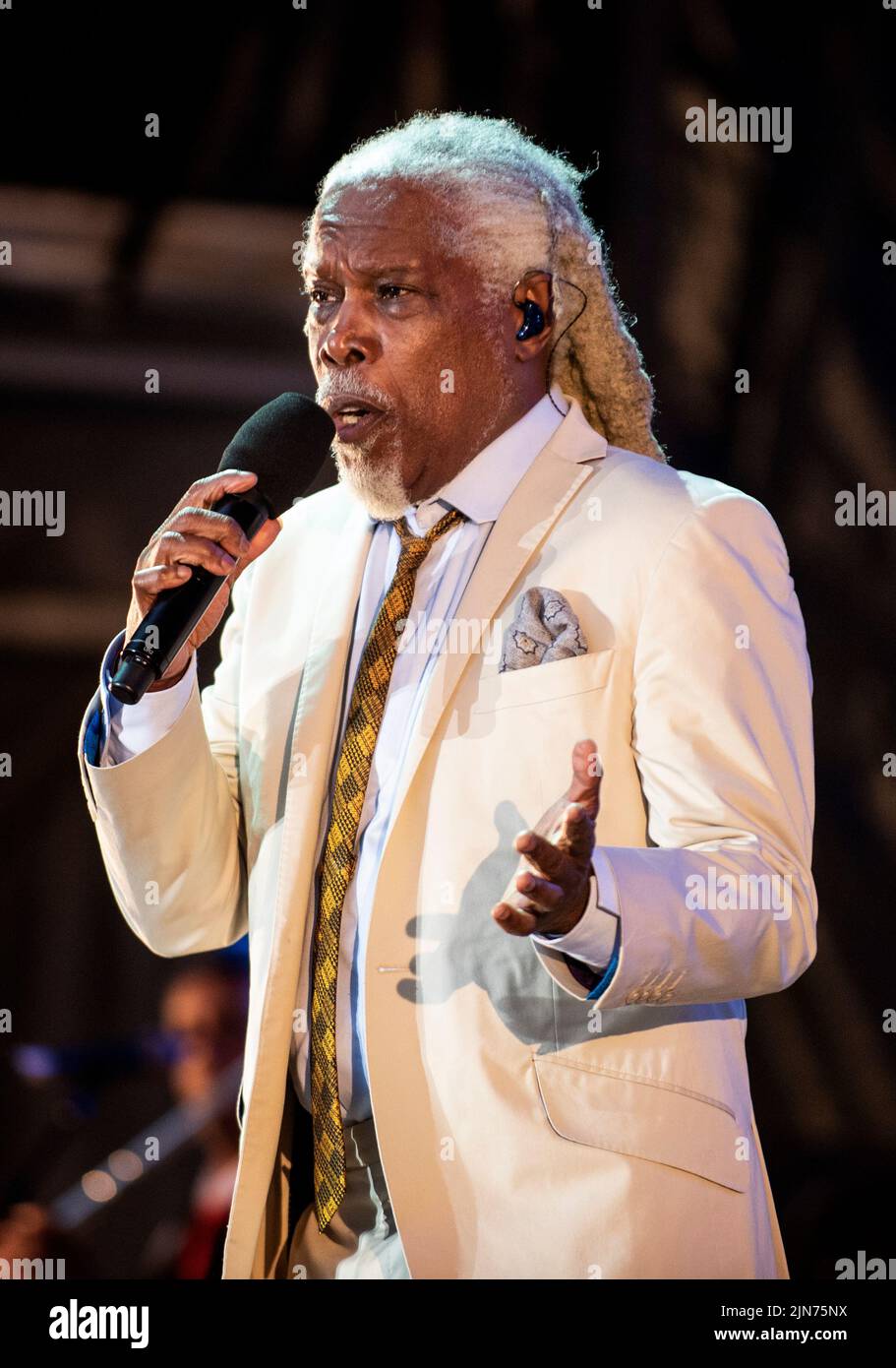 Billy Ocean live on stage at Lets Rock Liverpool 2022 Stock Photo - Alamy