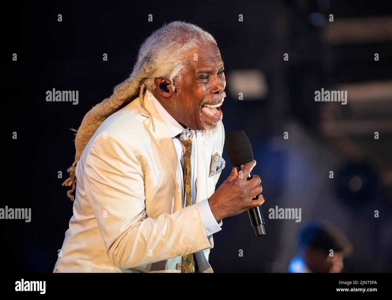 Billy Ocean live on stage at Lets Rock Liverpool 2022 Stock Photo - Alamy