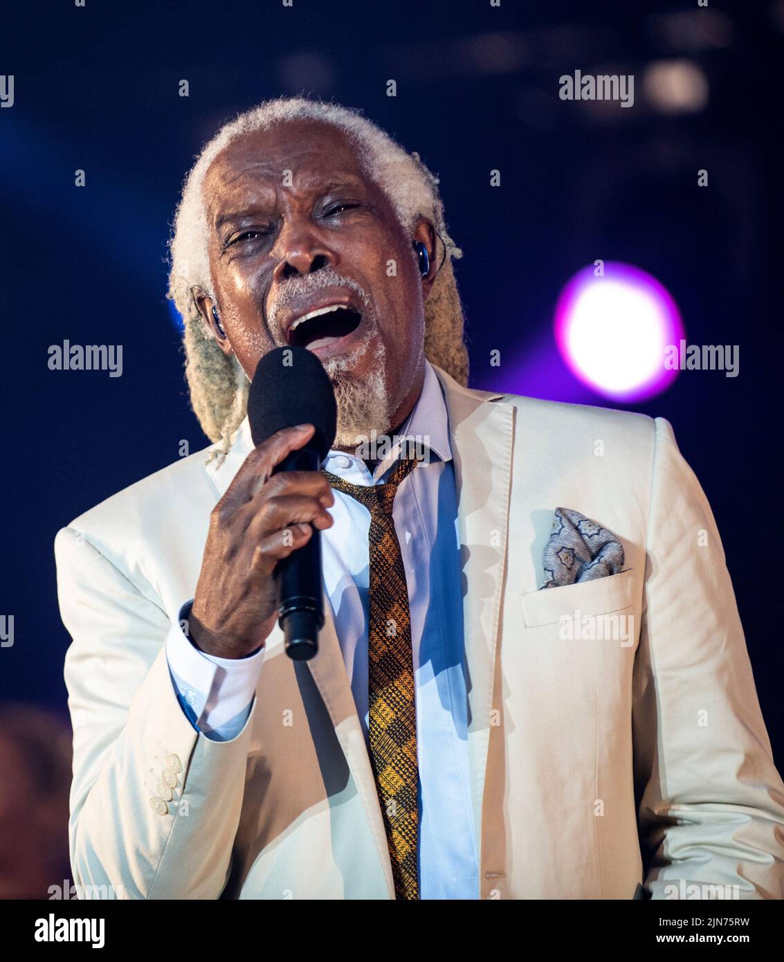 Billy Ocean live on stage at Lets Rock Liverpool 2022 Stock Photo - Alamy