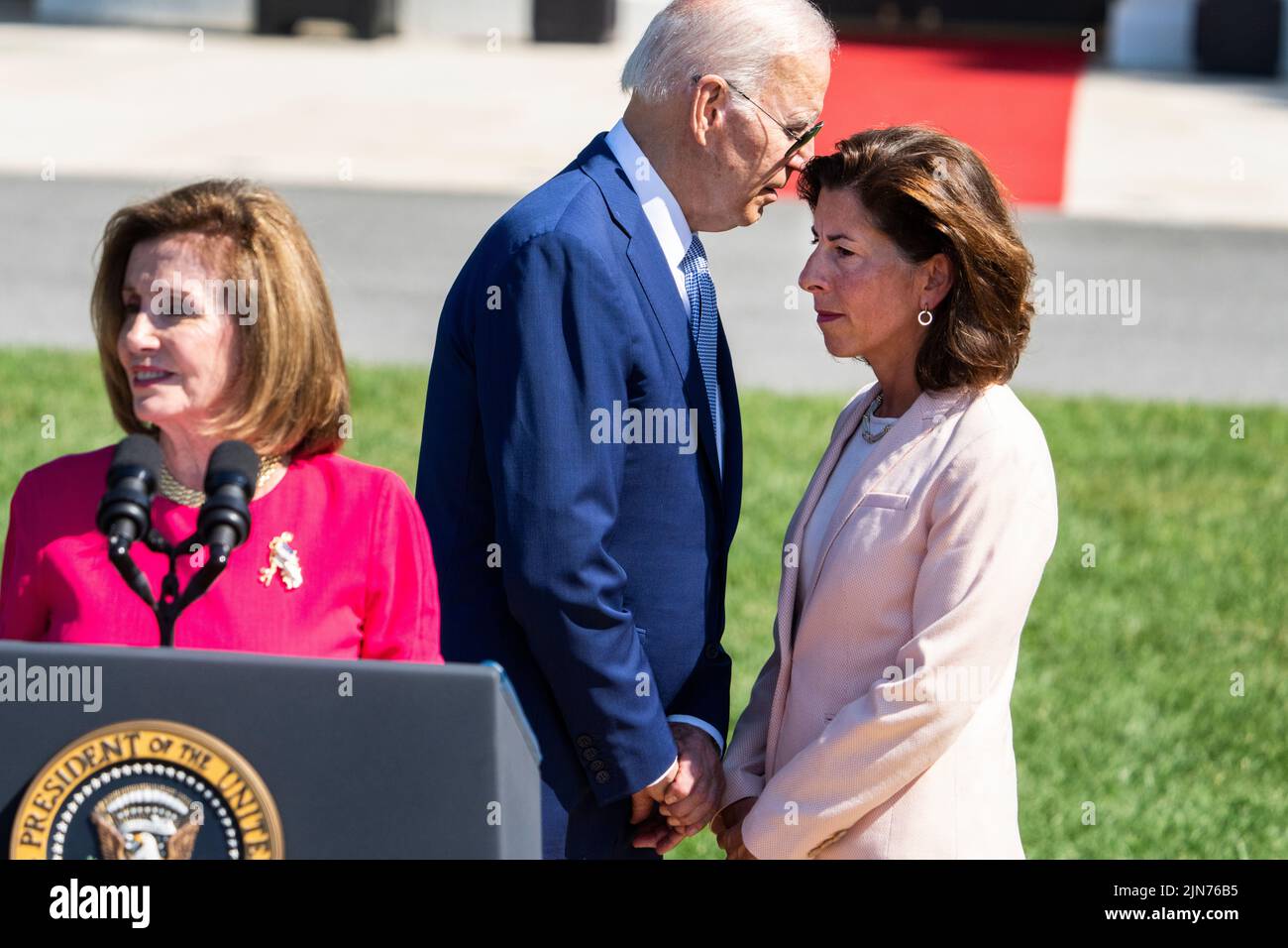 UNITED STATES AUGUST 9 President Joe Biden, Secretary of Commerce