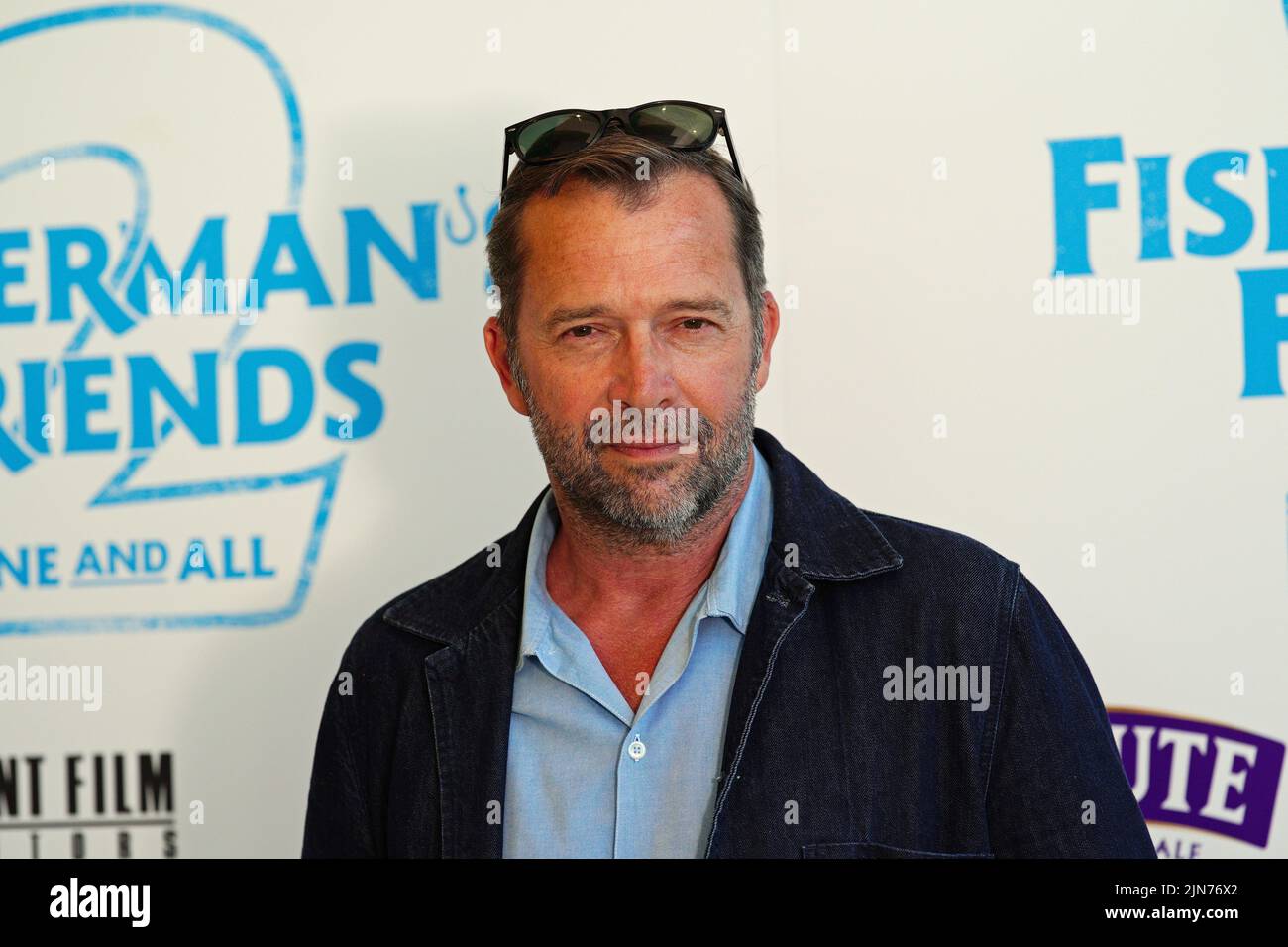 James Purefoy attending the UK premiere of Fishermen's Friends: One and All, at the Lighthouse Cinema, Newquay, Cornwall. Picture date: Tuesday August 9, 2022. Stock Photo