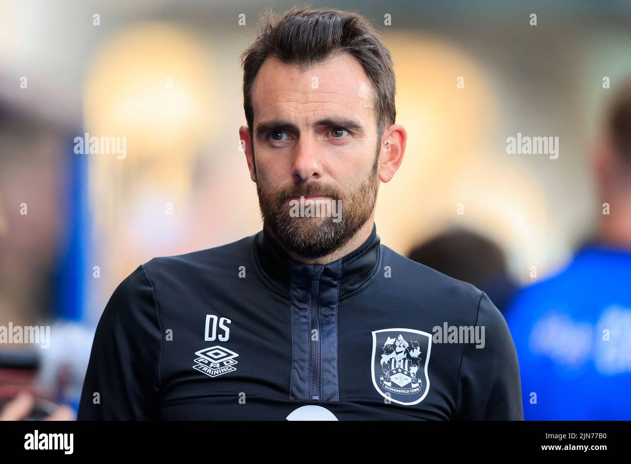 Huddersfield, UK. 09th Aug, 2022. Danny Schofield the Huddersfield Town manager in Huddersfield, United Kingdom on 8/9/2022. (Photo by Conor Molloy/News Images/Sipa USA) Credit: Sipa USA/Alamy Live News Stock Photo