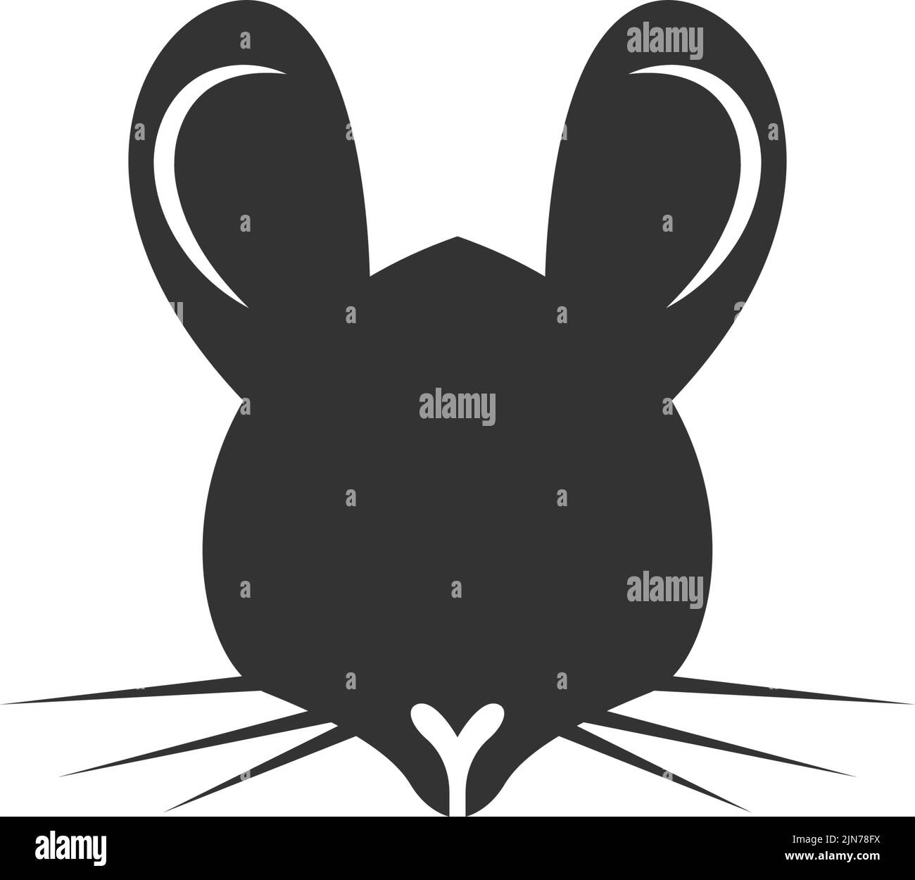 Rats icon logo design illustration template Stock Vector Image & Art ...