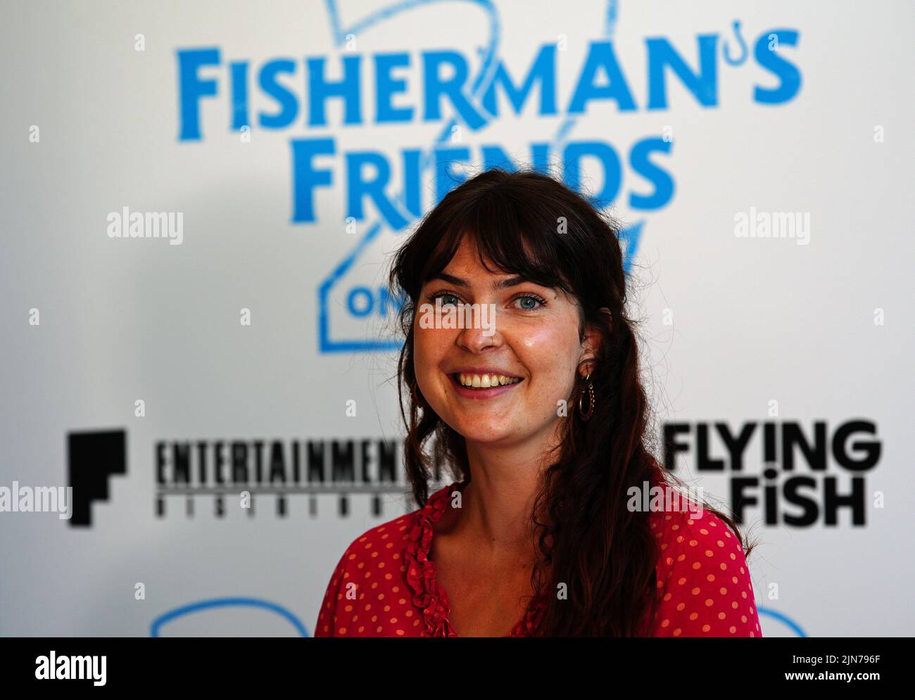Tuppence Middleton attending the UK premiere of Fishermen's Friends: One and All, at the Lighthouse Cinema, Newquay, Cornwall. Picture date: Tuesday August 9, 2022. Stock Photo