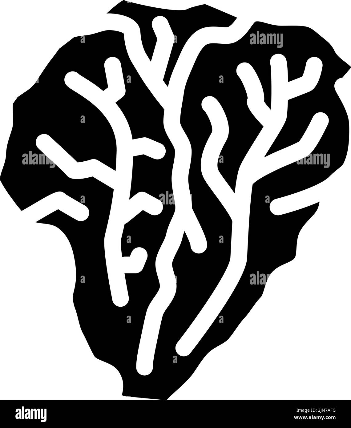 lettuce green glyph icon vector illustration Stock Vector Image & Art ...