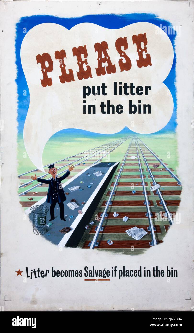 Old put litter into bin hi-res stock photography and images - Alamy