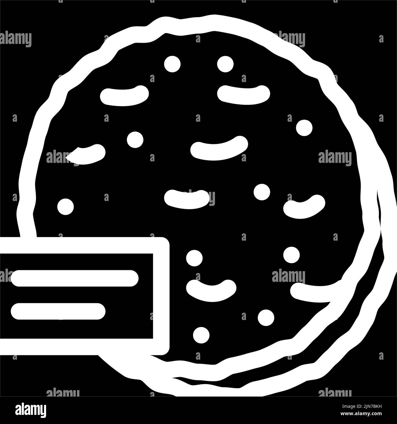 taco shells glyph icon vector illustration Stock Vector Image & Art - Alamy
