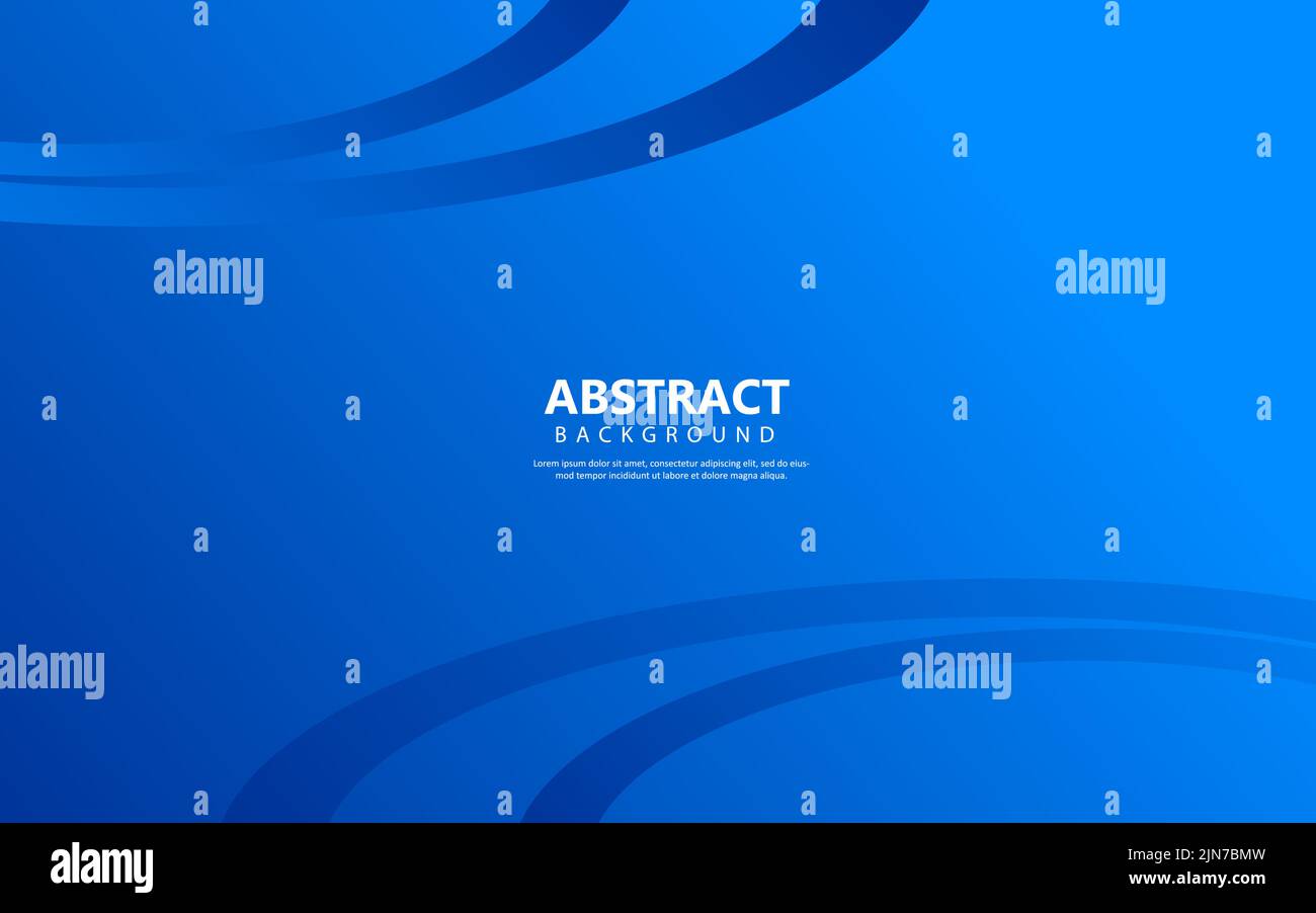 An abstract background design in dark and bright blue color with