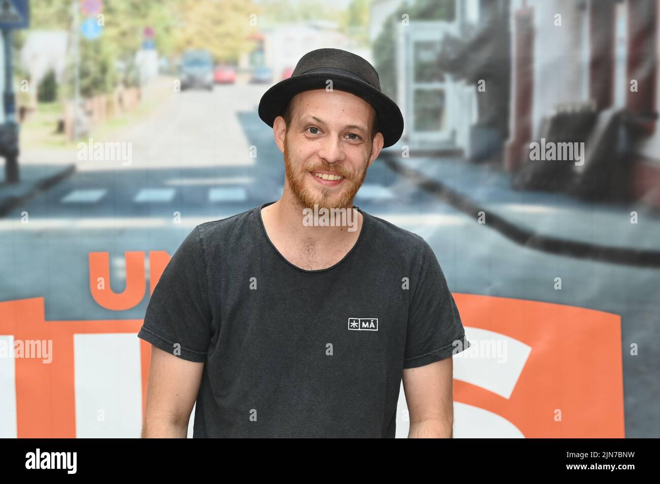Cologne, Germany. 08th Aug, 2022. Actor Patrick Müller poses at the big ...