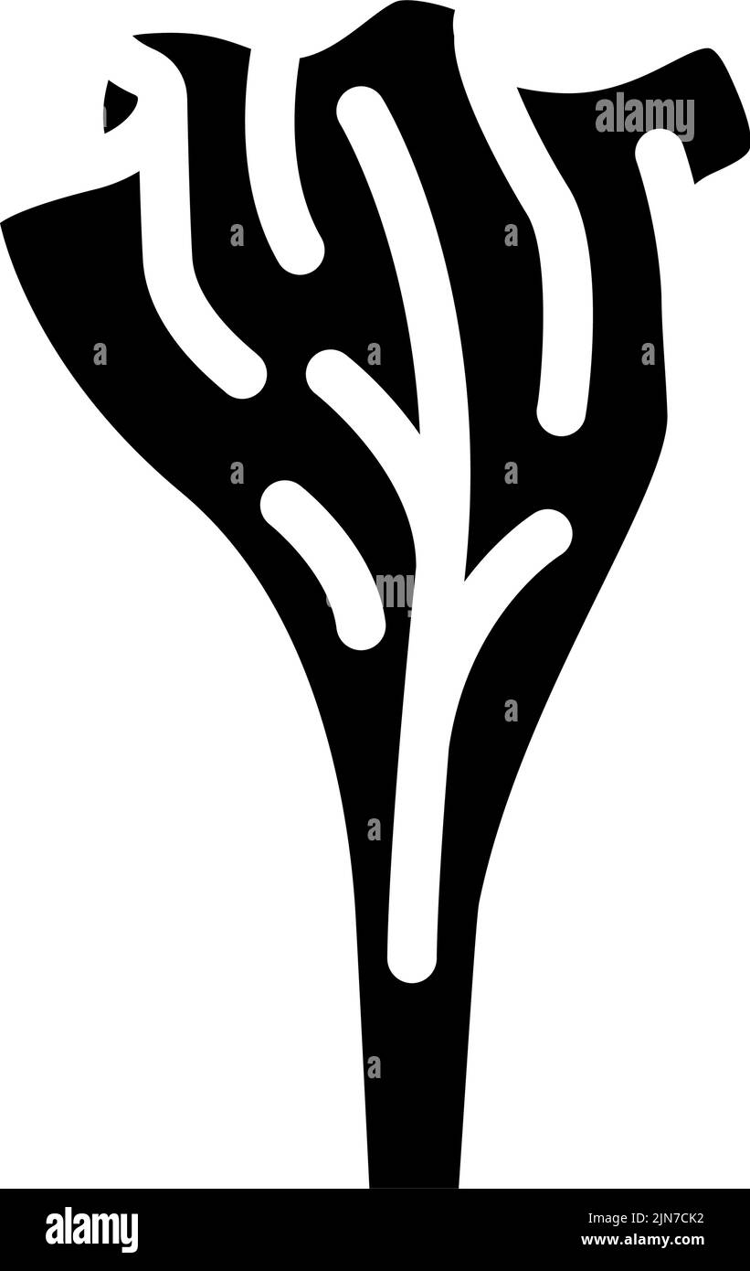 lettuce healthy food glyph icon vector illustration Stock Vector Image ...