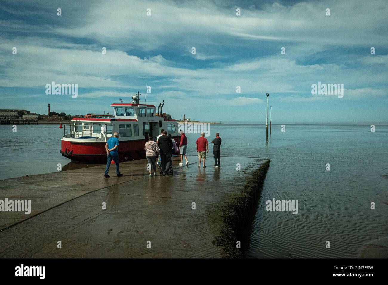 Knott End / Fleetwood Stock Photo Alamy