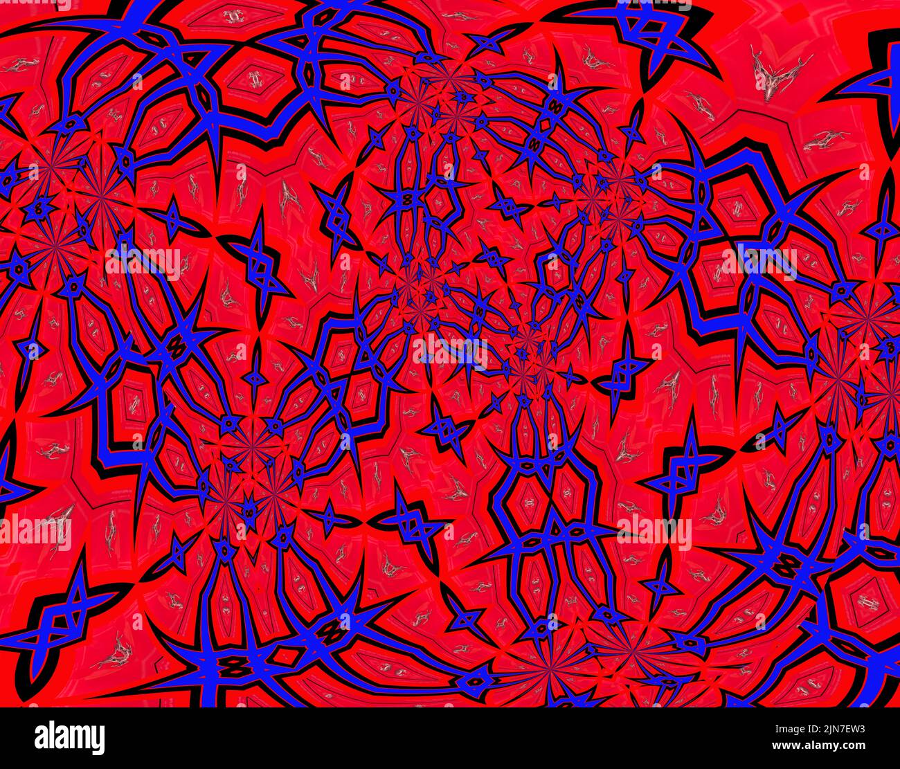 modern art created with photoshop,corel paintshop pro and kais powertools Stock Photo