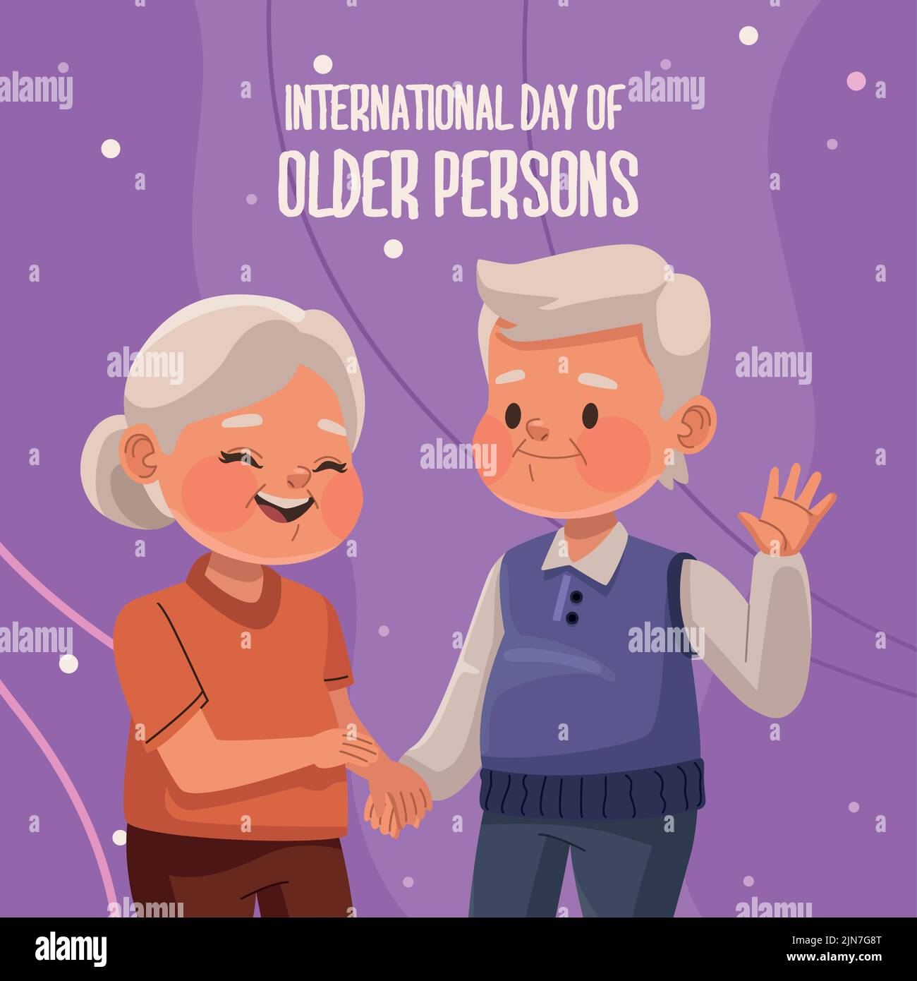 international older persons day poster Stock Vector Image & Art Alamy
