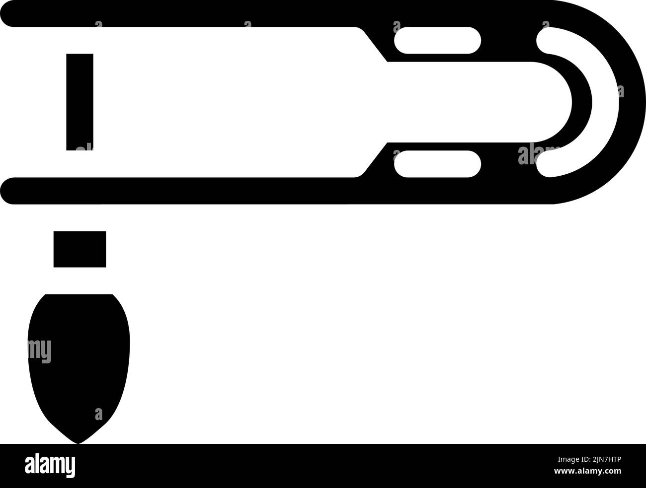 olive stuffer glyph icon vector illustration Stock Vector Image & Art