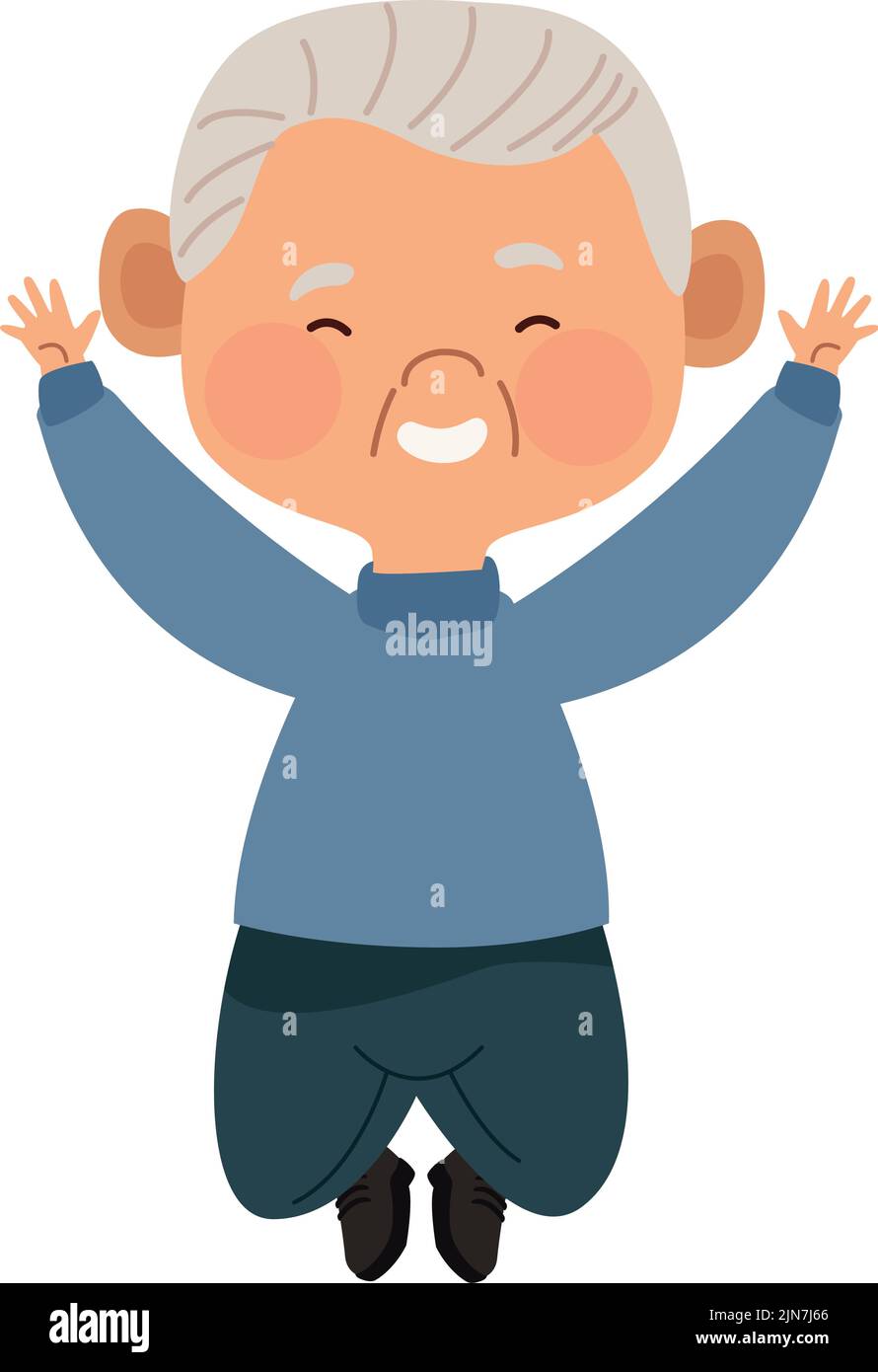 japanese old man celebrating Stock Vector Image & Art Alamy