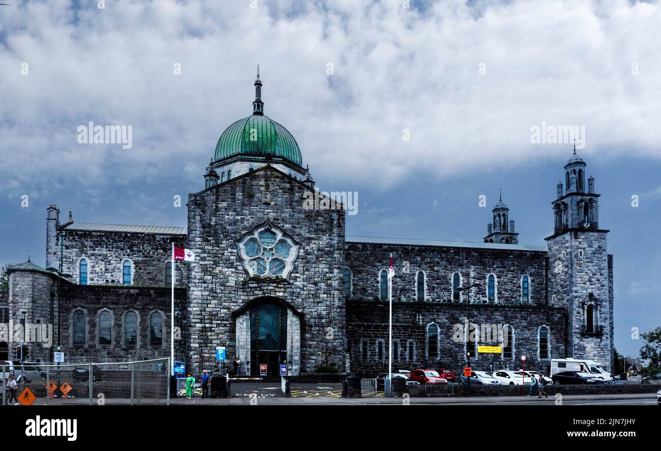The Cathedral of Our Lady Assumed into Heaven and St Nicholas, Galway Cathedral, Gaol Road, Galway, Ireland. Stock Photo